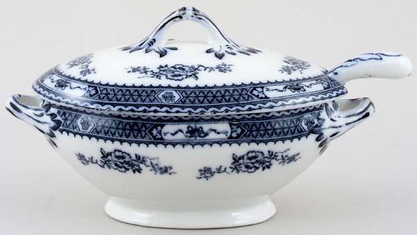 Sauce Tureen and Ladle c1908
